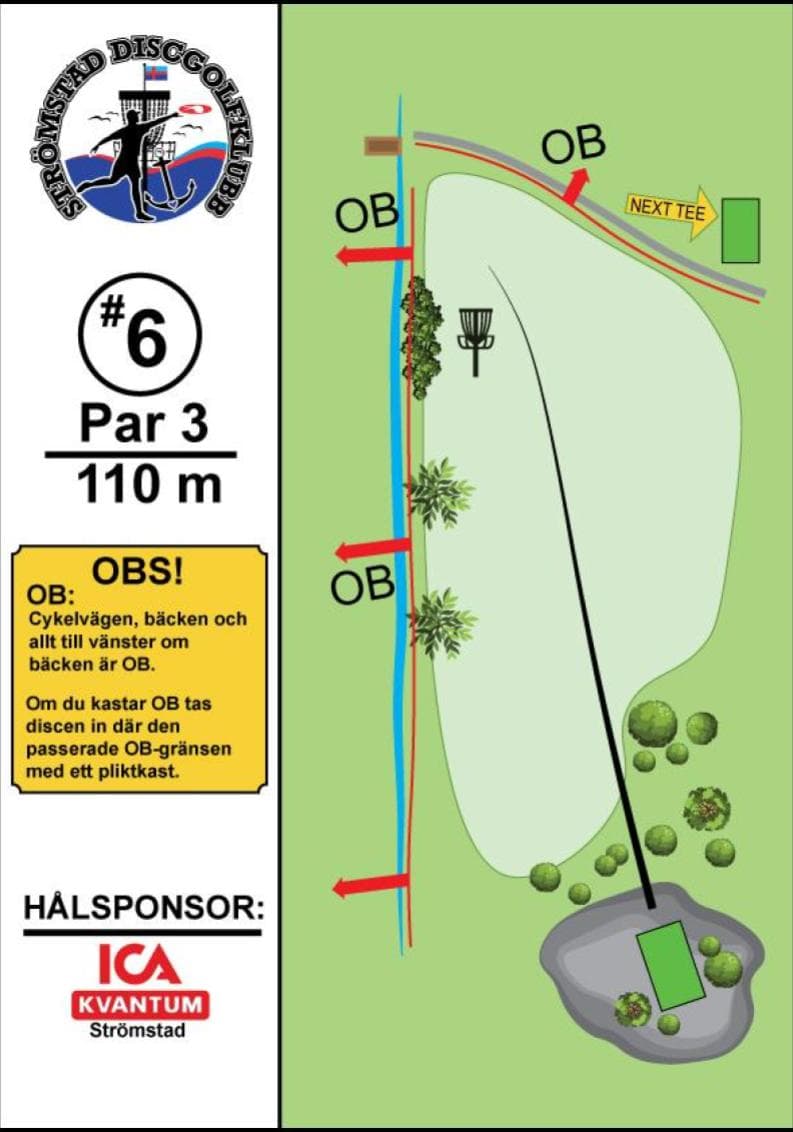 Hål 6 – Strömstad Discgolfklubb