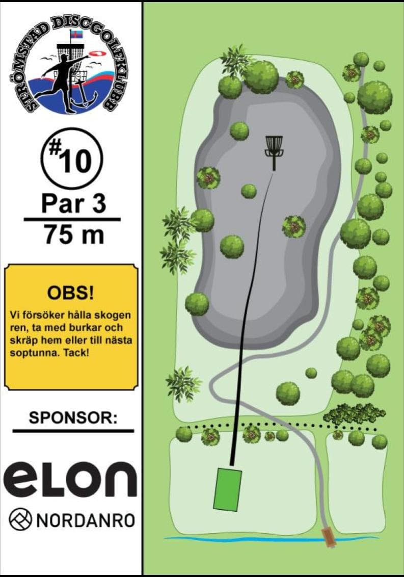 Hål 10 – Strömstad Discgolfklubb