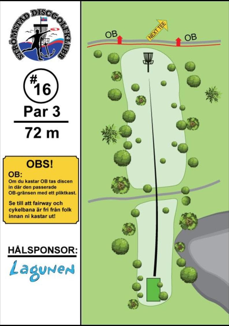 Hål 16 – Strömstad Discgolfklubb