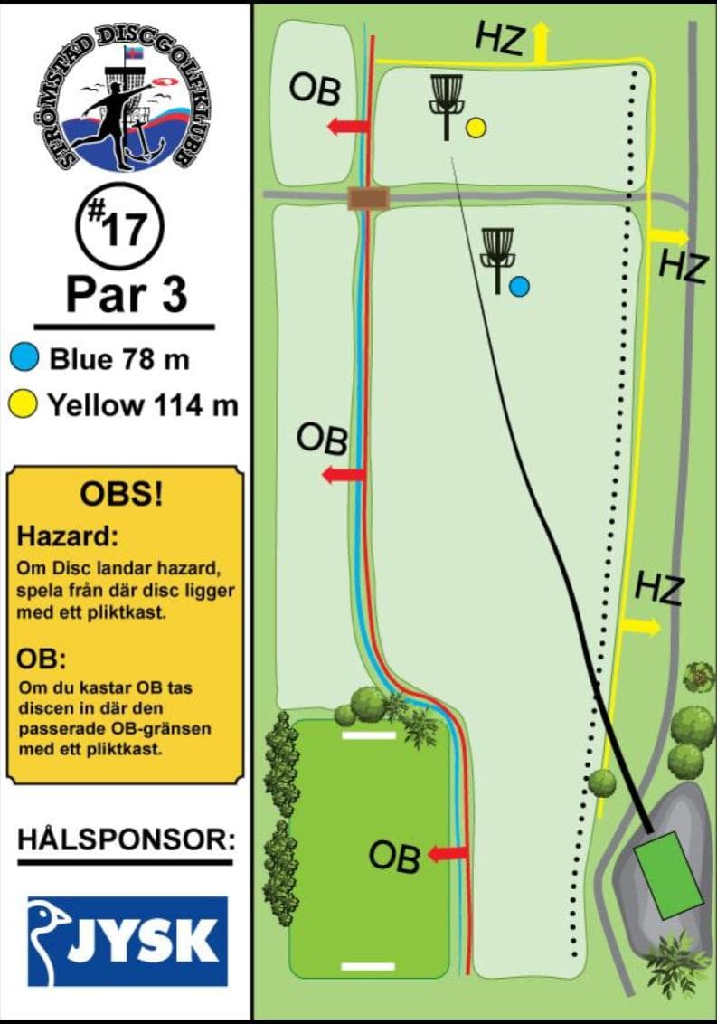 Hål 17 – Strömstad Discgolfklubb